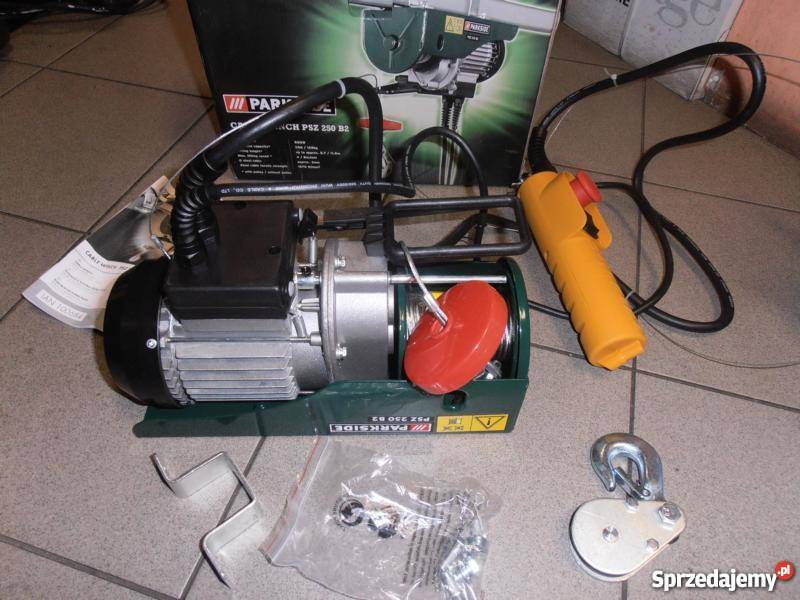 Wyciągarka Wciągarka parkside mazowieckie Mława