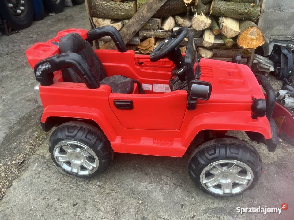 Auto terenowe jeep czerwony MB5003 czerwony Ostrów Wielkopolski