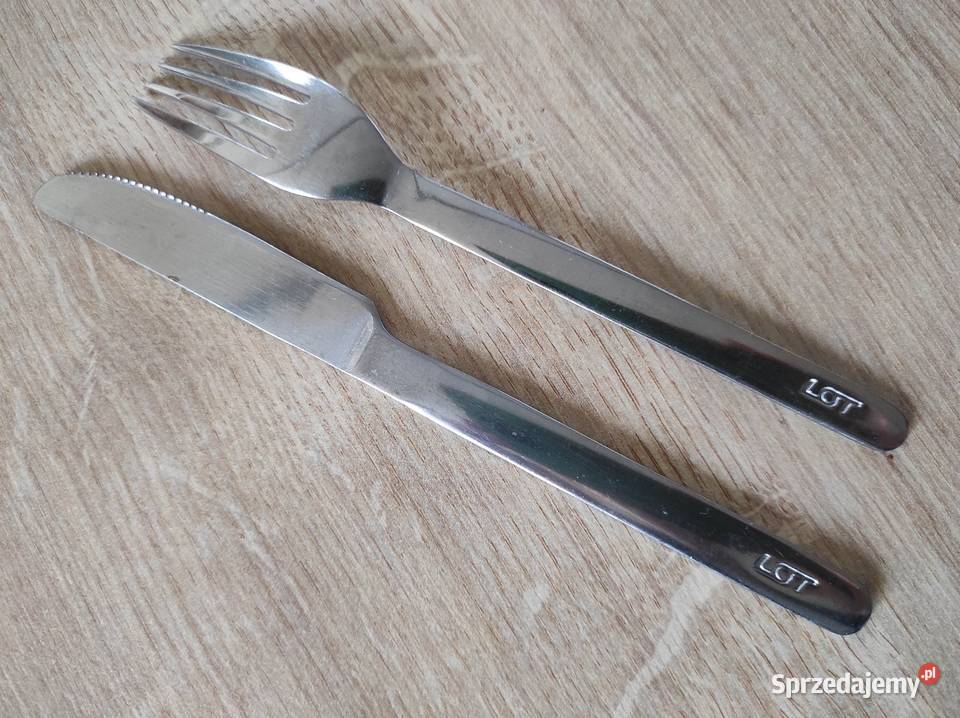 Kolekcjonerskie sztućce LOT
Widelec i nóż Płock