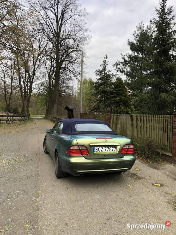 Mercedes clk A208 373500km śląskie Częstochowa