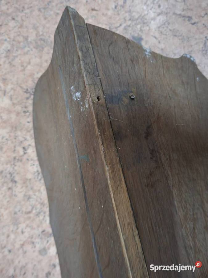 Stara drewniana półka do odnowienia małopolskie Nowy Sącz