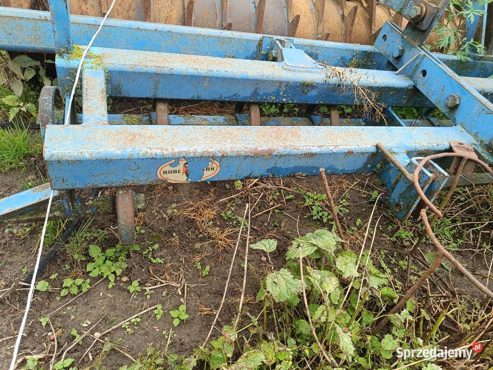 Agregat uprawowy Rabe werk hydropak wał packera