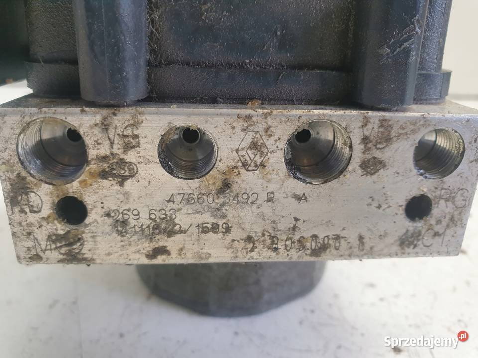 Renault Captur POMPA ABS Sterownik 476605492R Motoryzacja Chełm