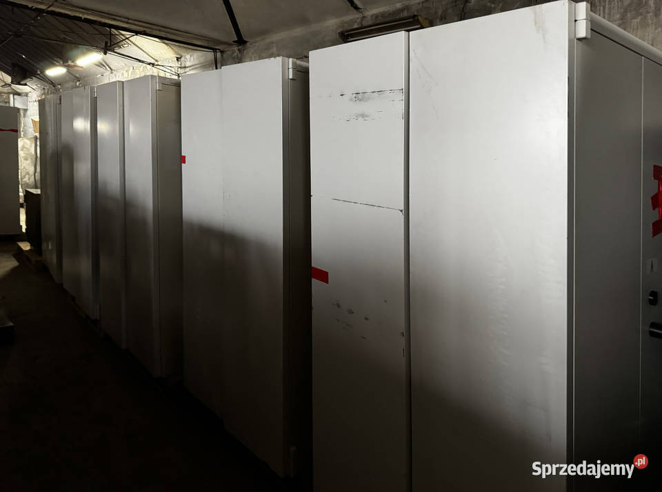 Duża szafa metalowa na akta osobowe dokumenty dolnośląskie Prochowice