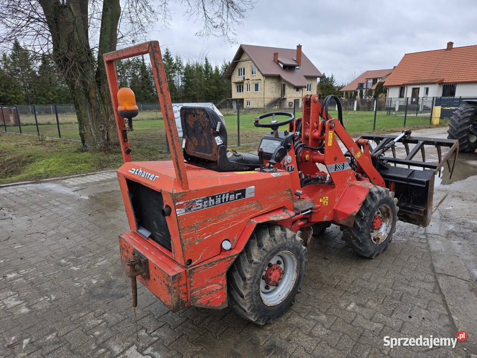 Miniładowarka SCHAFFER 336 4x4 krokodyl 125 Klepacze