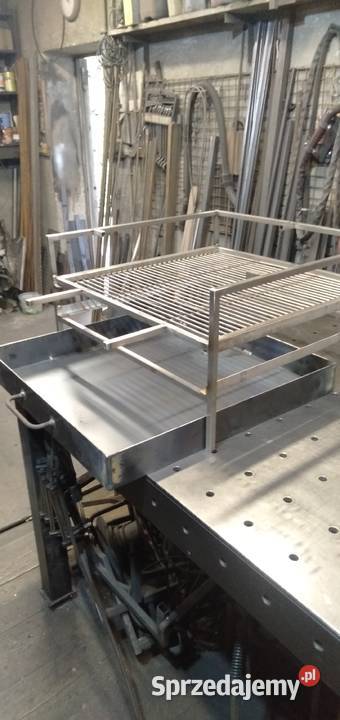 Wkład do kominka Grill kominkowy nierdzewny Warszawa