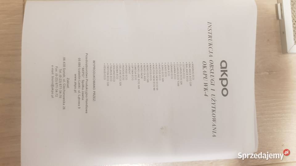 Okap szczelinowy Akpo WK4 Nero060 podszafkowy Wałbrzych