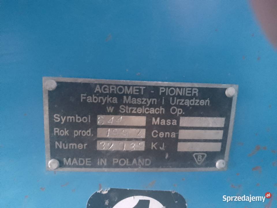 Kombajn ziemniaczany Anna Łosice