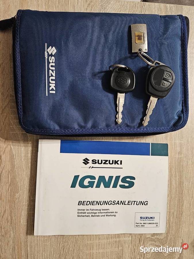 Suzuki Ignis 13 Benzyna 2003 r Sprawny Hajnówka sprzedam
