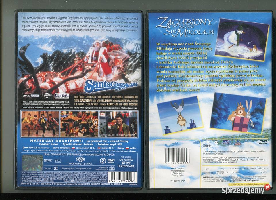 Święty Mikołaj Zagubiony prezent Św Mikołaja 2 Szczecin sprzedam