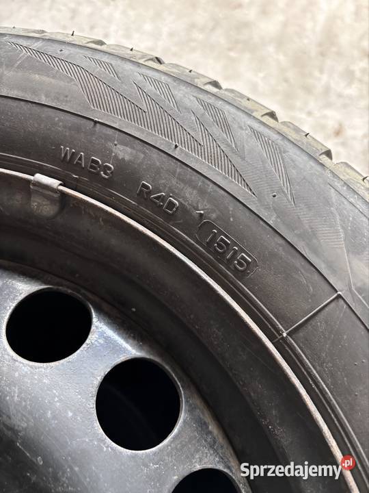 Opony zimowe Firestone 21555 R16 felgi stalowe mazowieckie