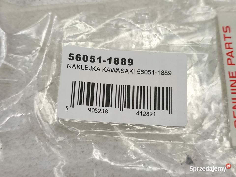 NAKLEJKA ZX7R CZACHA LEWA STR KAWASAKI ZX750P4 lubelskie