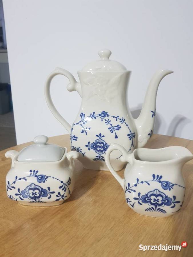 Dzbanek angielski mlecznik cukiernica wielkopolskie Wola Podłężna