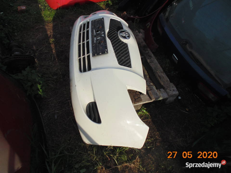 Zderzak przedni przód Toyota Yaris II 0609 biały Kraków