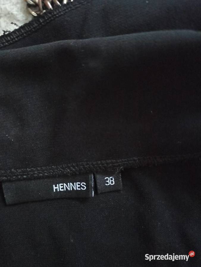 czarna spódnica maxi HM Bez wzoru Częstochowa