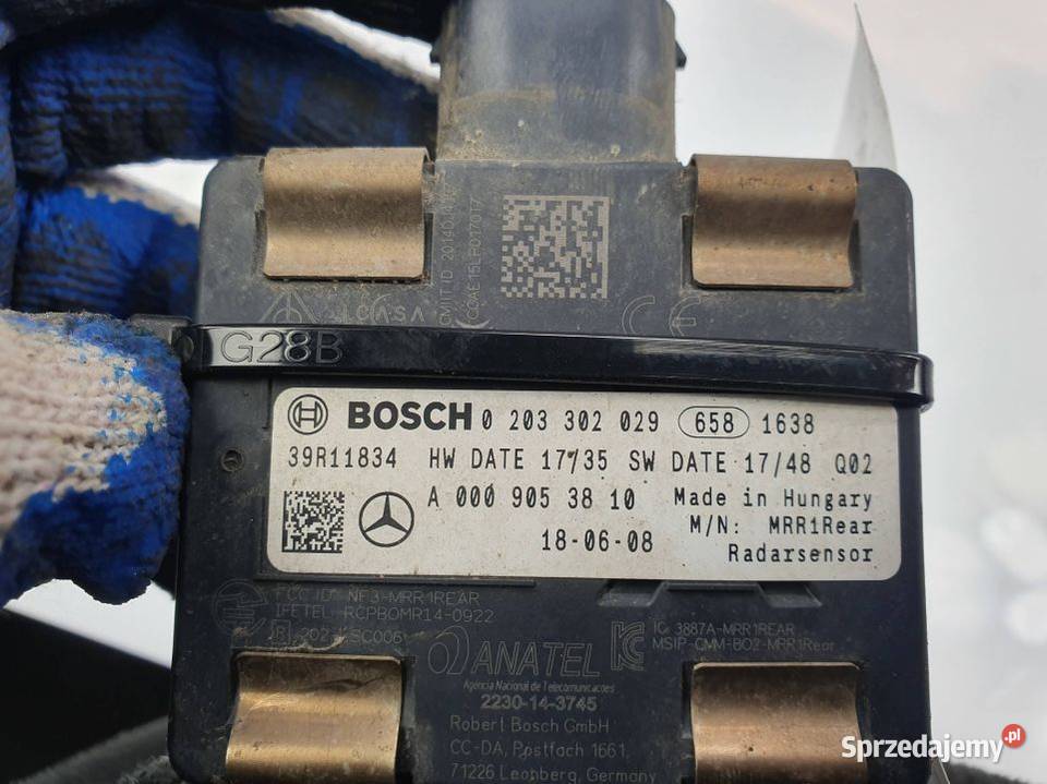 RADAR MERCEDES C W205 4MATIC Lipno sprzedam