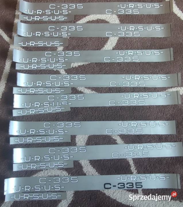 Naklejki ursus c335 nowy i stary typ Jędrzejów sprzedam