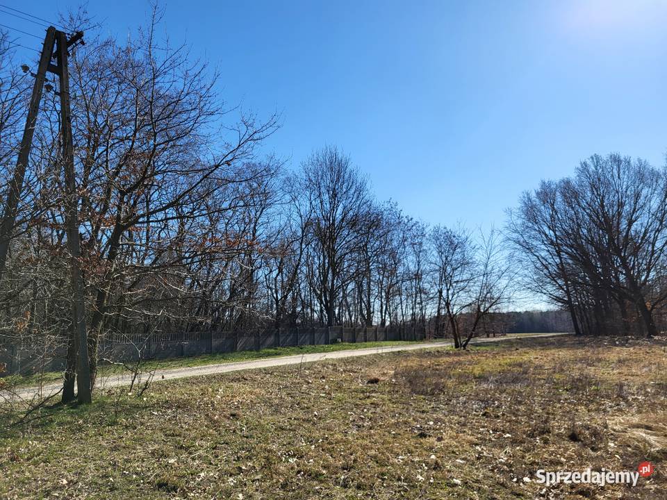 Działka budowlana 5400 m2 7 Gmina Konopnica wieś 140m Sprzedaż Wrońsko