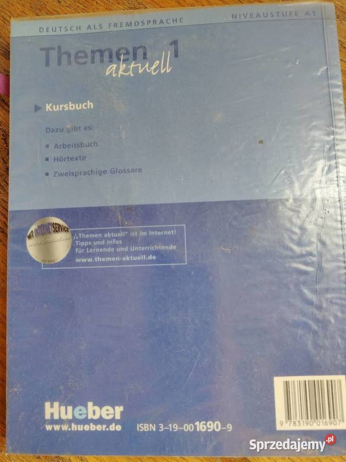Themen aktuell 1 A1 Deutsch als Fremdsprache CD ISBN 3190016909 Kraków sprzedam