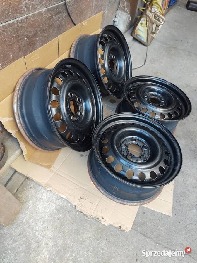 Felgi stalowe Mercedes 5x112 15 65J H2 otwór kujawsko-pomorskie Szpetal Górny