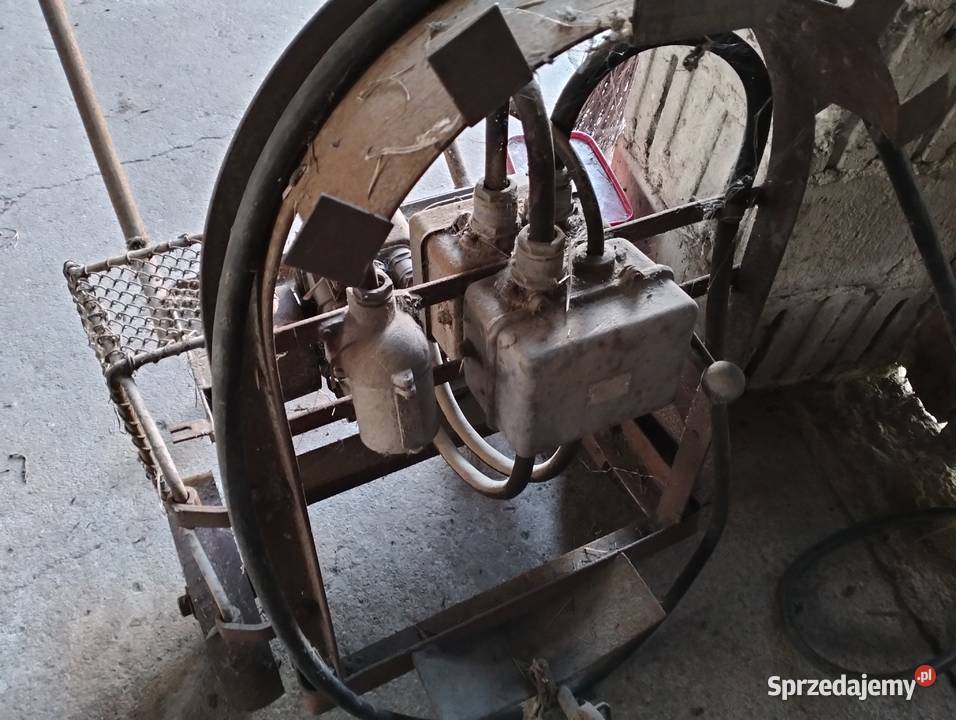 Silnik elektryczny 75 kW na wózku Wrząca