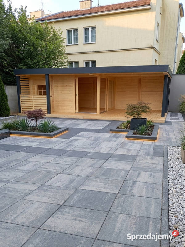 Altana 37 Nowoczesna 4x7 m Blacha System Altany i wiaty