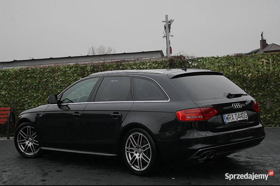 AUDI A4 B8 20 TDI 196 3 x SLINE SKÓRA NAVI LEDY immobilizer Radom