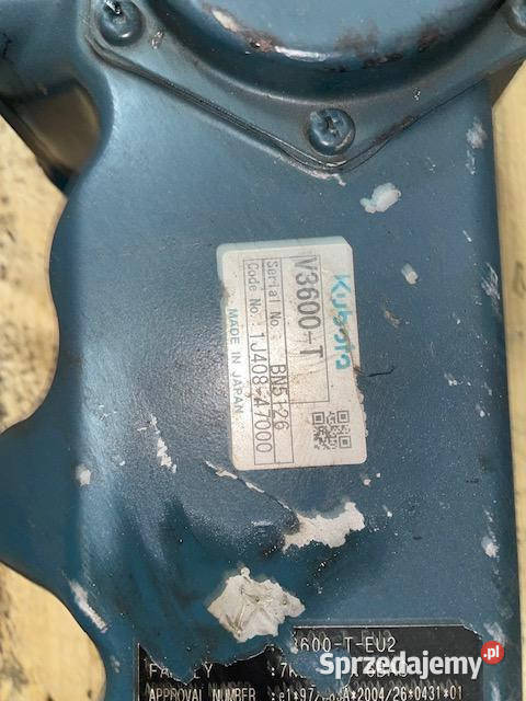 Kubota V3600 V3300 kolektor wydechowy Pozostałe wielkopolskie