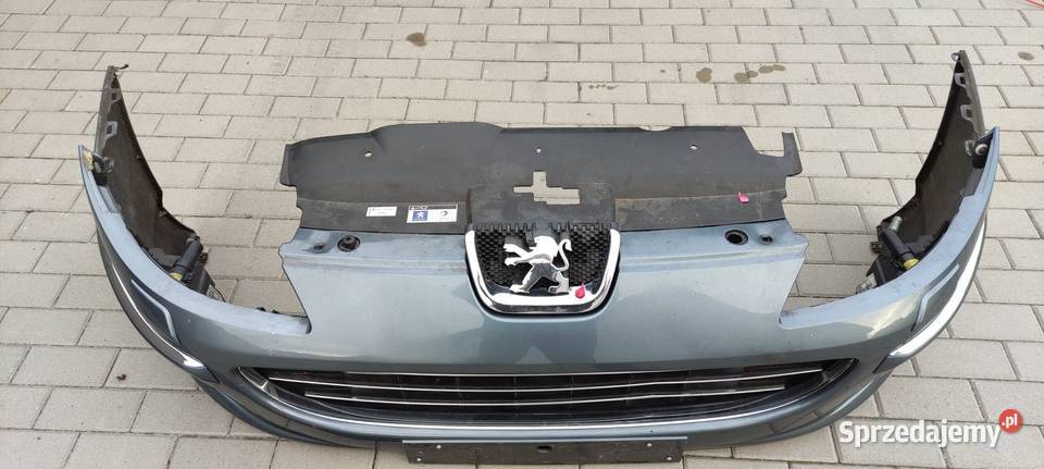 Peugeot 407 przód komplet zderzak błotniki maska Rok produkcji 2007 Nysa