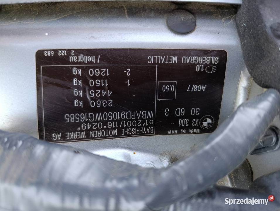 BMW X3 30d M57 polift bezwypadek zarej nowy nieuszkodzony
