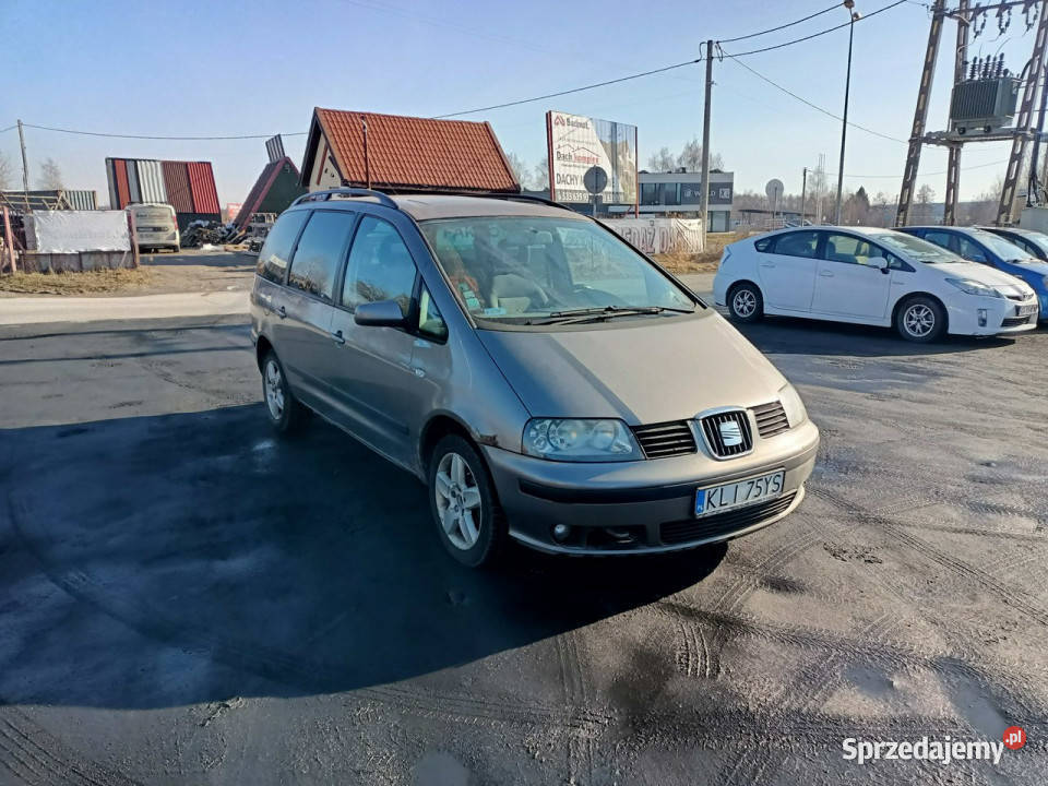 Seat Alhambra Seat Alhambra 19TDI 130 04r I nieuszkodzony Tarnów