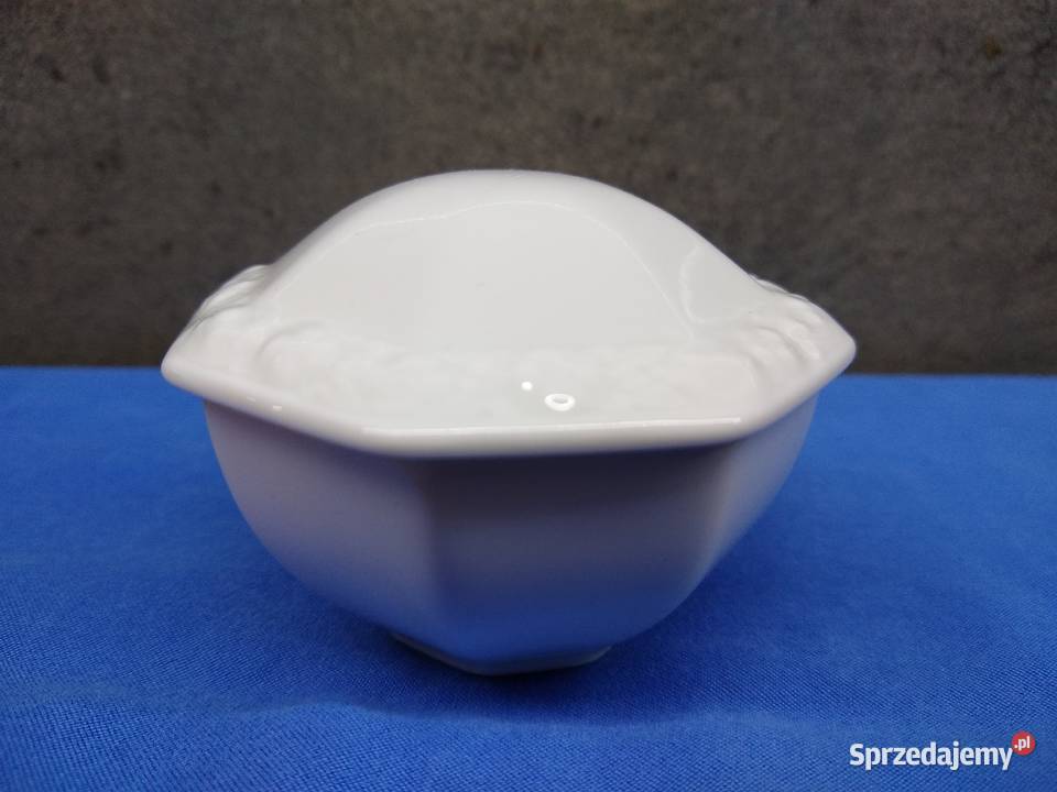 Pojemnik na słodzik Rosenthal Biała Maria Porcelana i szkło Kalisz sprzedam