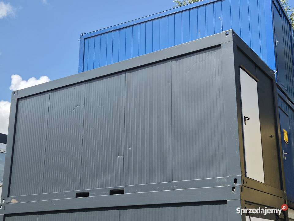Kontenery biurowesocjalne szatnie na solidnych Gdańsk