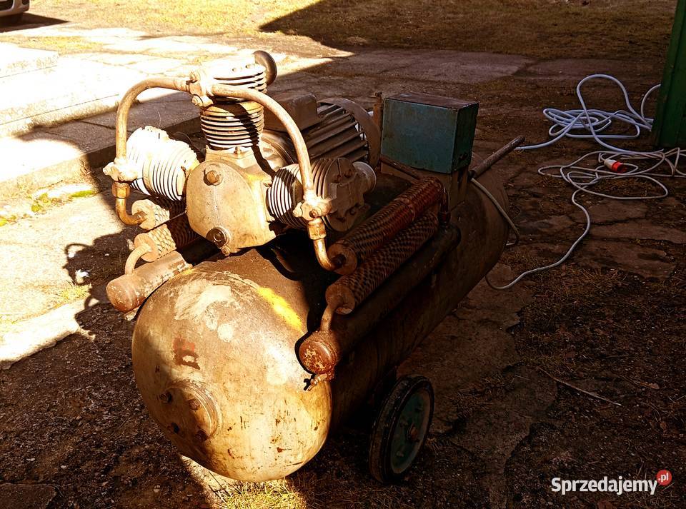 kompresor 380v 3 tłokowy Oryginał śląskie Ciasna