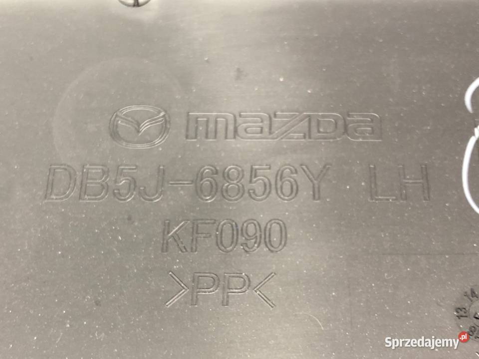 BOCZEK DRZWI LEWY TYŁ MAZDA 2 DL DB5J6856Y