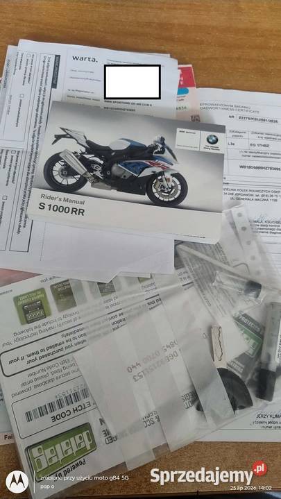 BMW S 1000 RR MOC 250 KONI OKAZJA Myślenice sprzedam