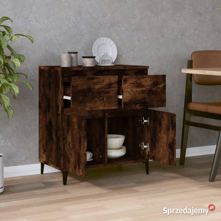 Komoda przydymiony dąb 60x35x70 materiał Warszawa
