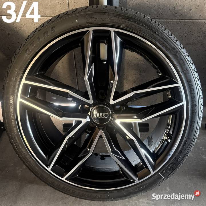 19 Audi A4 A5 A6 felgi koła komplet z oponami wielkopolskie Lubasz sprzedam