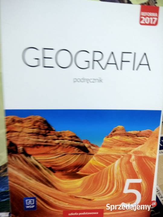 Geografia 5 podręcznik szkoła podstawowa Antykwariat Warszawa