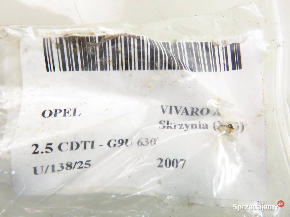 AMORTYZATORY TYŁ OPEL VIVARO A 25 CDTI 315865 Amortyzatory