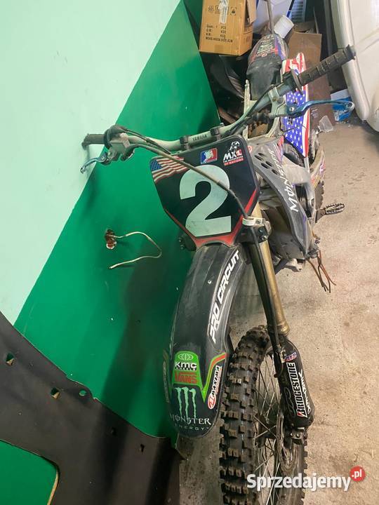 KOMPLETNA RAMA BEZ SILNIKA KAWASAKI KXF 250 Motocykle na części