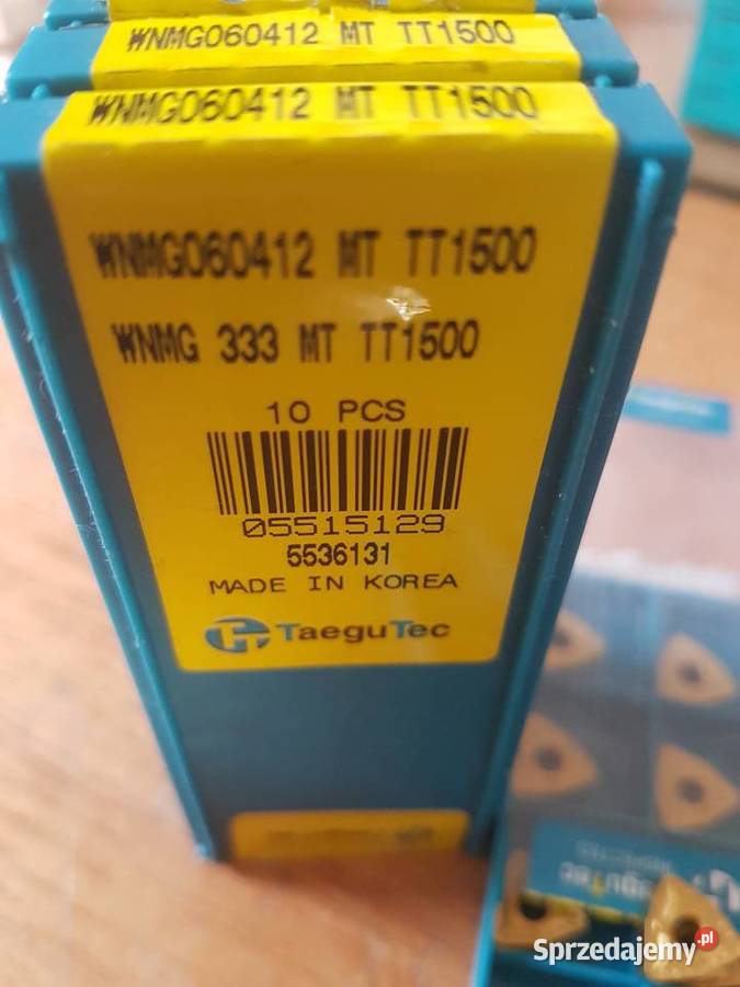 Płytka skrawającaTaeguTec WNMG 060412mt tt1500 Gliwice