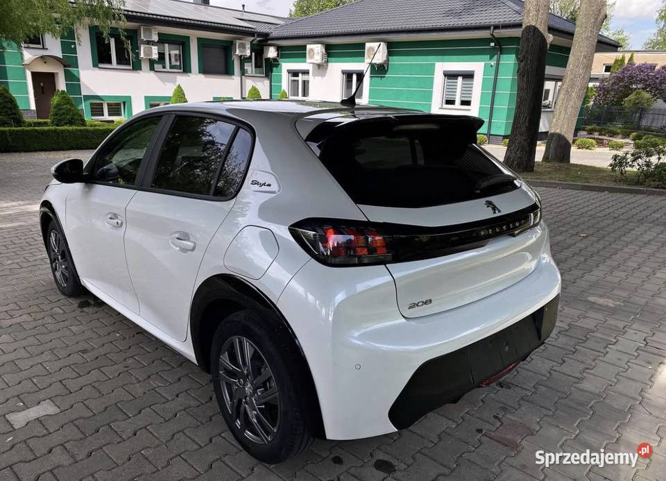 PEUGEOT 208 II AUTOMAT 8EAT BIAŁA PERŁA PIĘKNY automatyczna Peugeot wielkopolskie Turek
