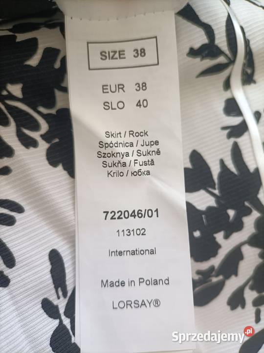Spódniczka Orsay 38