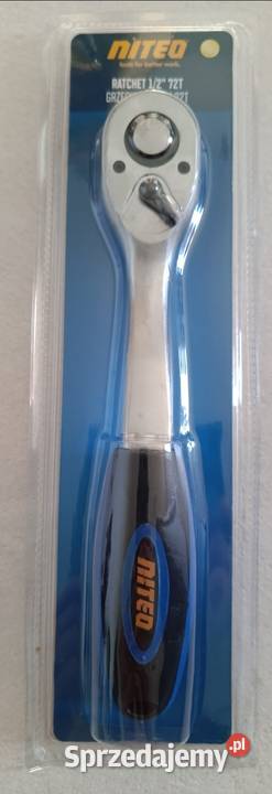 Grzechotka do kluczy nasadowych 12 72T NITEO Ełk