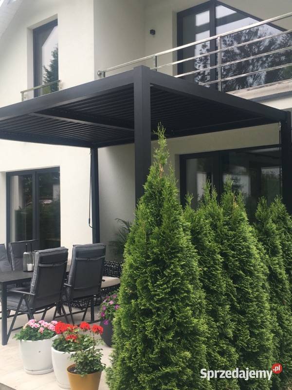 Pergola Bioklimatyczna P8610 aluminiowa 4m x 3m Rzeszów