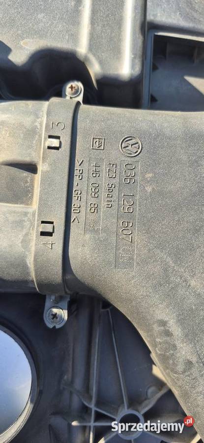 Osłona górna silnika 16 16V BCB Vw Golf 4 5 Bora Słupsk