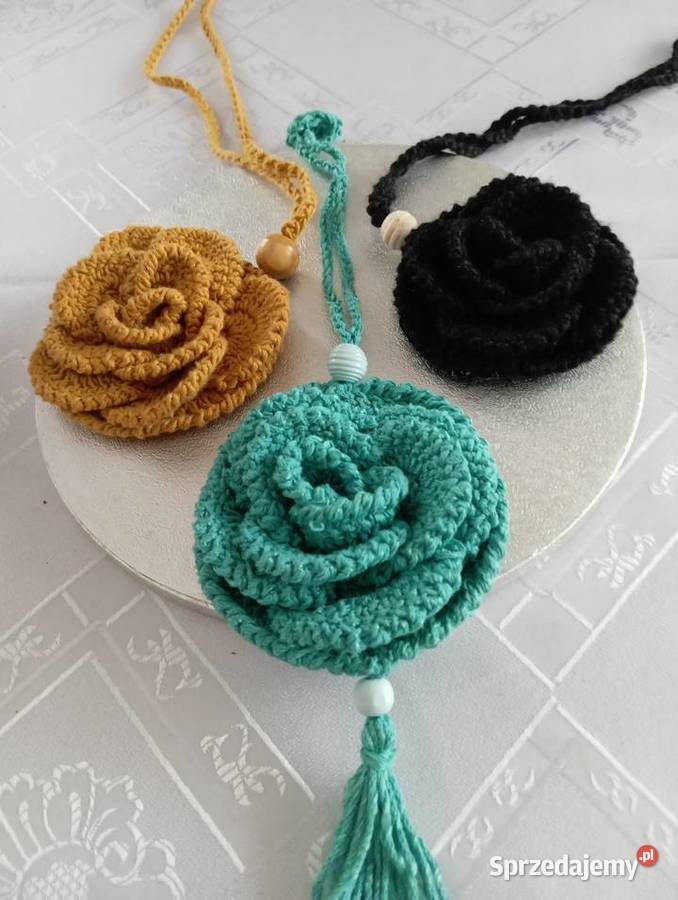 Wisiorek róża Pruszcz