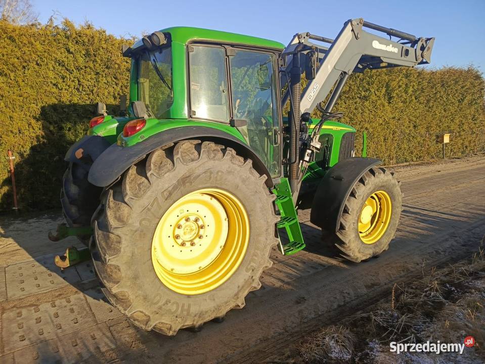 John Deere 6620 z Turem Quick Q65 WOM 540/1000 obr. Łobżenica