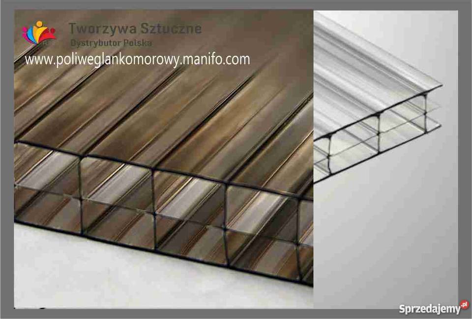 Poliwęglan Komorowy UV 4681016202532mm taras Konin
